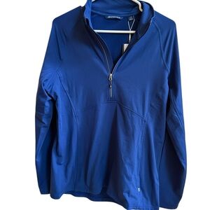 Cutter & Buck women's Royal Blue Half-Zip Pullover NWT size large